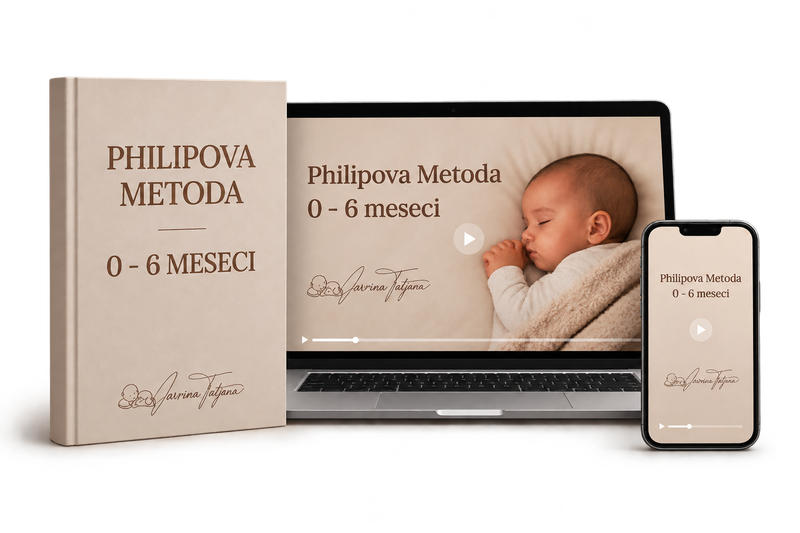 Philipova metoda 0–6 meseci — knjiga i video predavanja